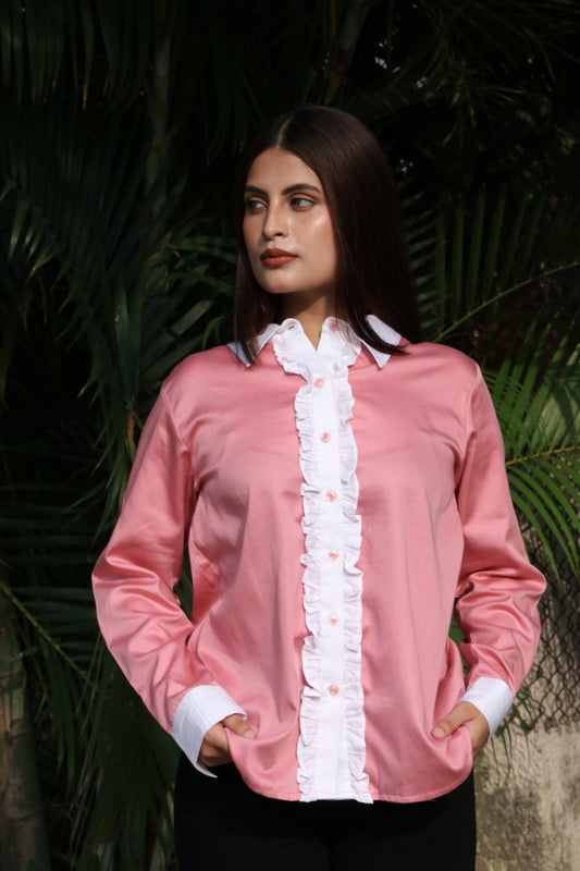 Ruelle Ruffle Shirt