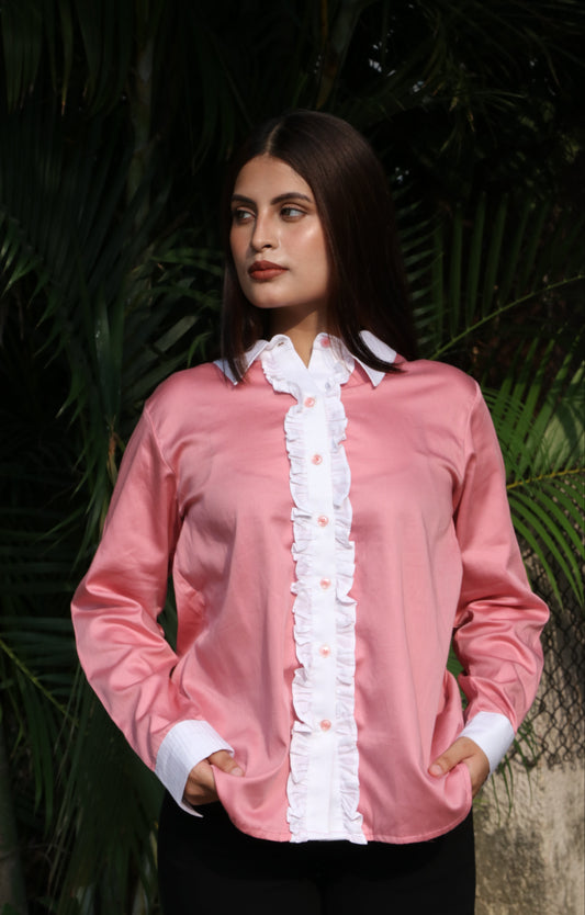 Ruelle Ruffle Shirt