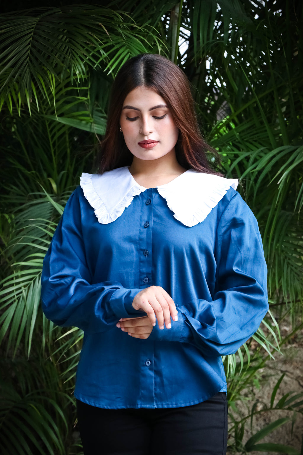 Statement Collar Shirt