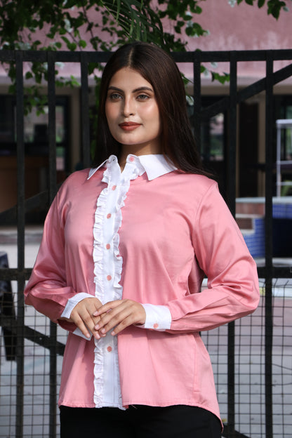 Ruelle Ruffle Shirt