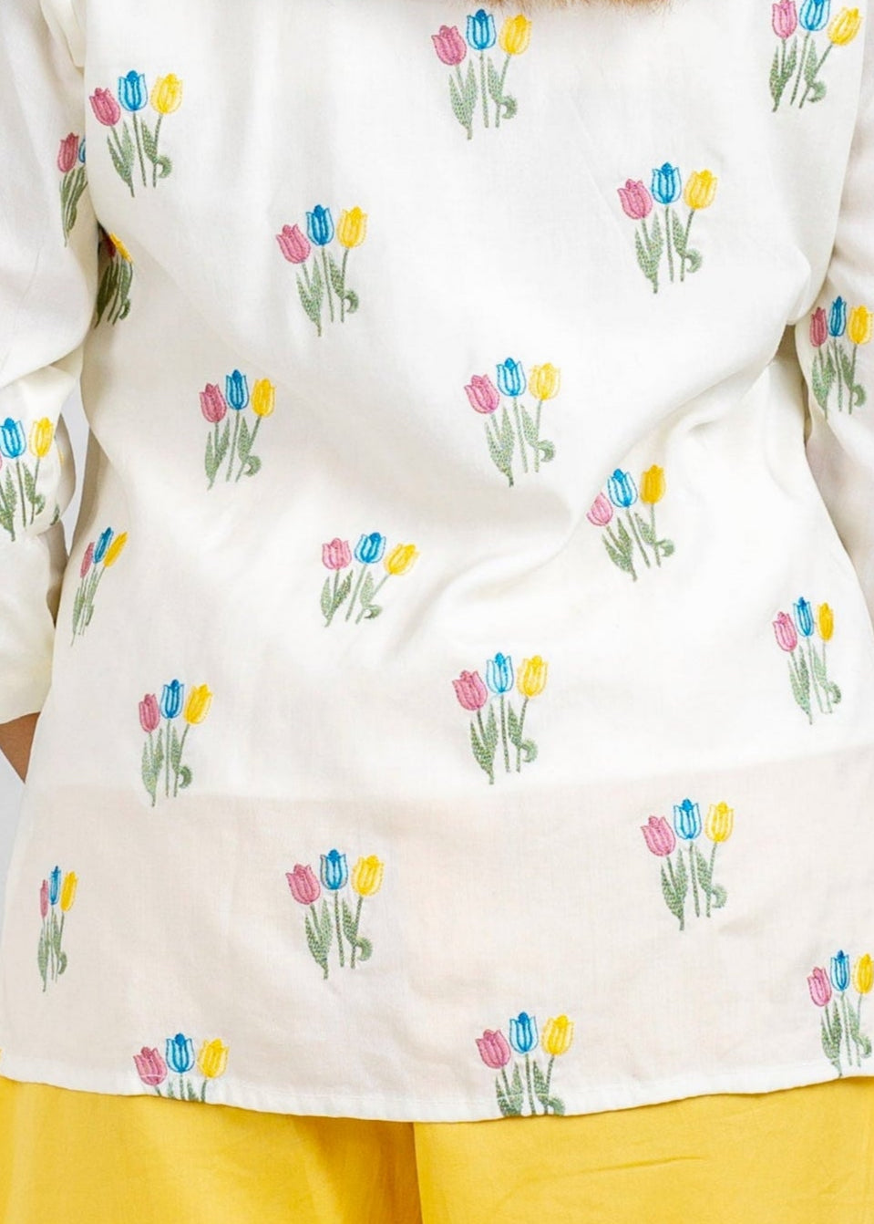 Sunlit Embroidered Summer Blazer