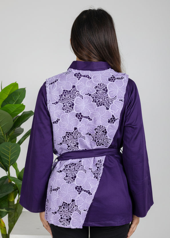 Orchid Overlay Shirt