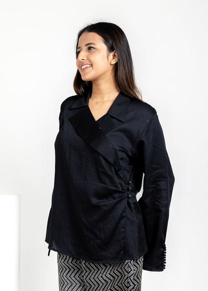 Midnight Wrap Shirt