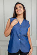 Italian Denim Vest