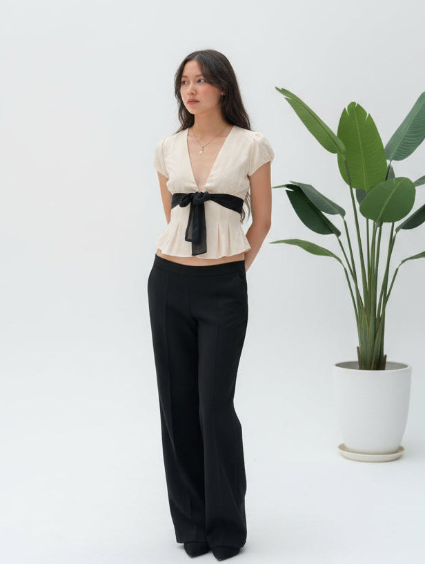 Dahlia Bow Top